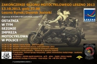 Zdjęcie: ZAKOŃCZENIE SEZONU MOTOCYKLOWEGO LESZNO 2013